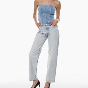 Aritzia Denim Forum 90s Marlo Hi-Rise Baggy